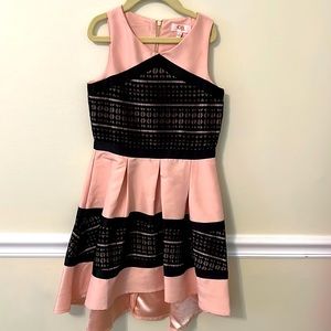 GB Girls Size 8 Pink/Black Dress